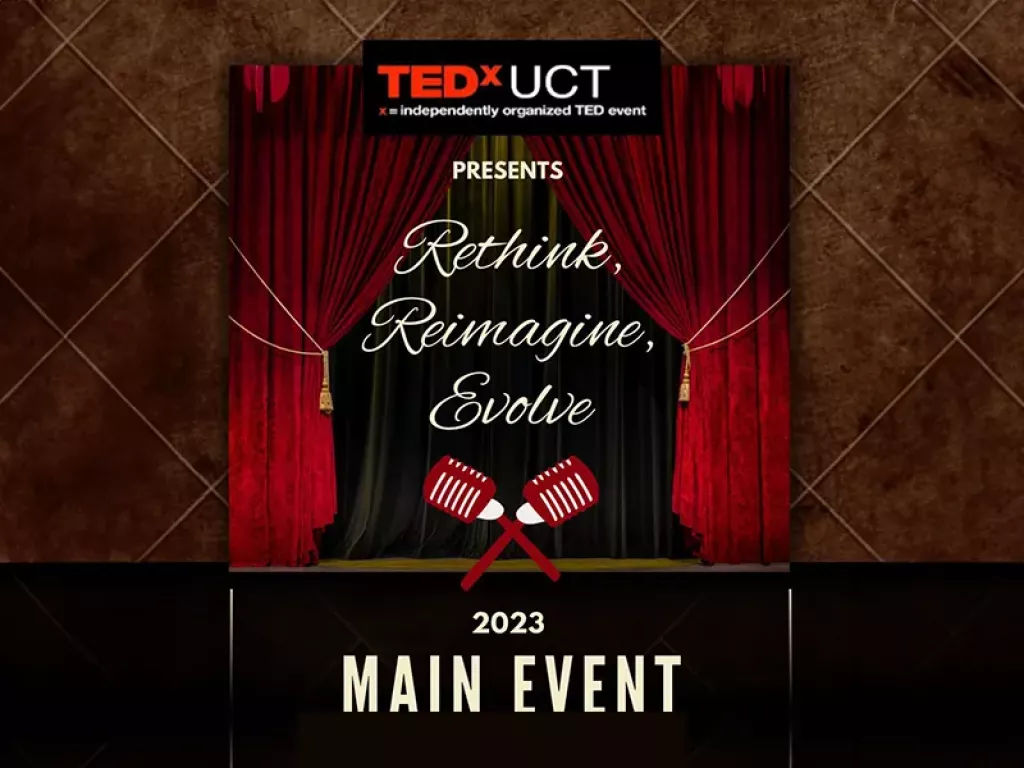 TEDx UCT Main Event poster