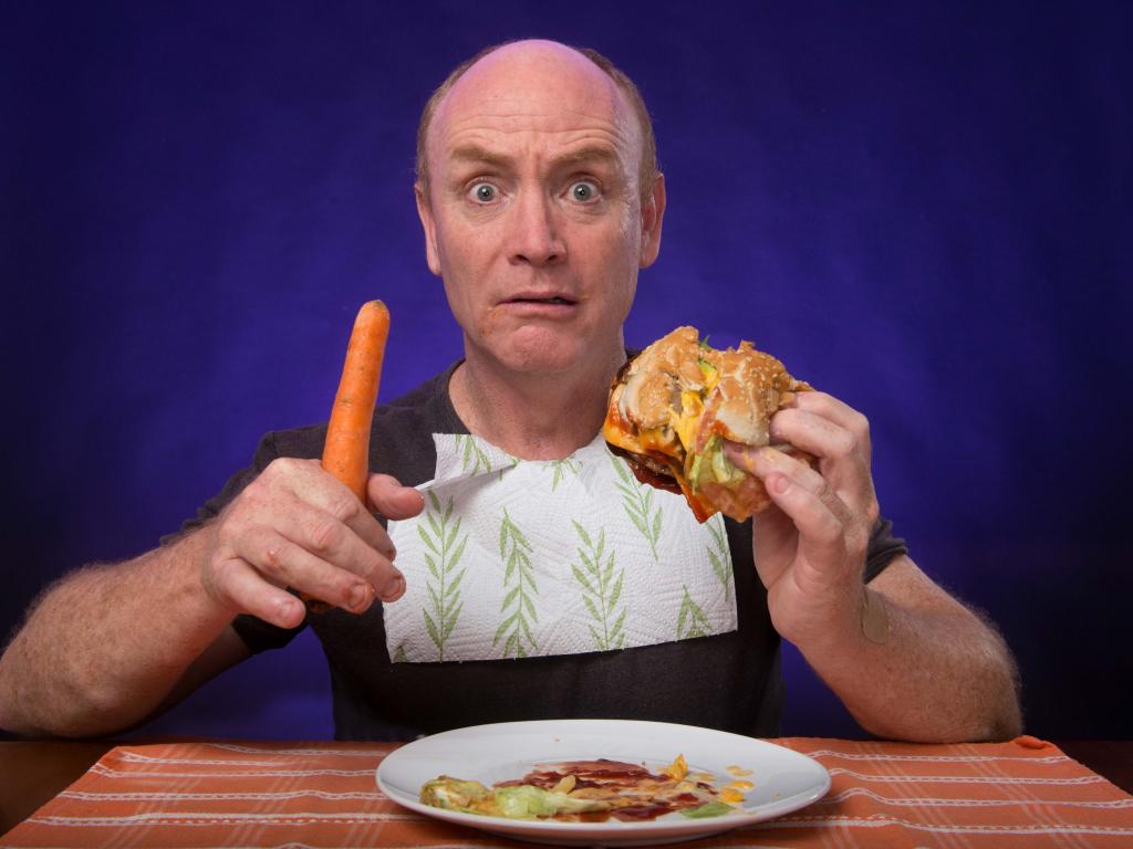Promotional image for 'A Vegan Killed My Marriage'
